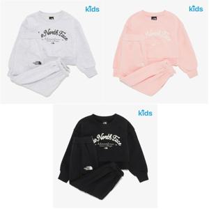 NM5MR58 노스페이스 키즈 걸즈 앨리슨 스웻 세트