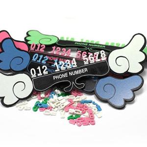 3D 야광 퍼즐 주차번호판 주차 전화번호판 알림판