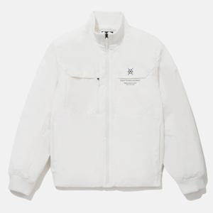 [데상트]데상트 듀얼리스 니트 구스다운 자켓 SP321DKT92IVY0 패