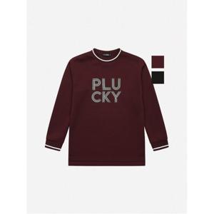 [뱅뱅]여성 네오프랜 레터링 루즈핏 맨투맨 (NTI623)