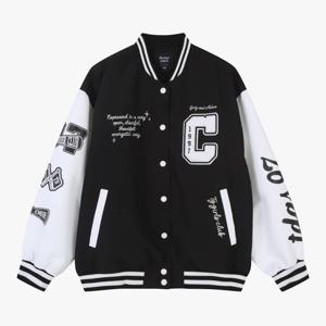 [더데이걸]시그니처 박시 야구 점퍼TGJA25101