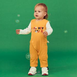 [디즈니베이비]미키메리우주복(턱받이)(YELLOW)_79R717502