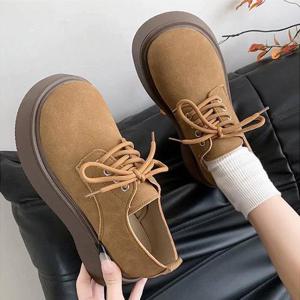 [잇백잇슈] 클래식둥근코단화 레이스업로퍼 깔끔 예쁜