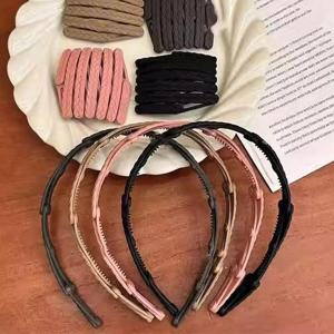 [잇백잇슈] 데일리폴딩머리띠 간편 깔끔 휴대 캐주얼