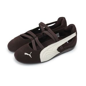 푸마 W 스피드캣 발레 스웨이드 다크 초콜릿 웜 화이트 406758-02