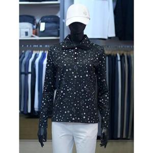 팜스프링스 세이브존03 팜스프링스 여성 골프 가을 PS 프린트 패턴 카라 티셔츠 AGSTSL243208A