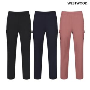 [웨스트우드] 여성 우븐 셋업 밴드 팬츠 (3컬러) WP3WCSP702