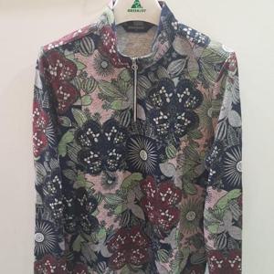 그린조이 HC06 여 크로버 프린트 집업 티셔츠 GF25KL27W