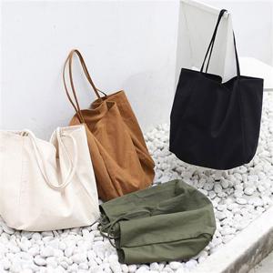 에코백 4컬러 빅사이즈 에코 쇼퍼백 숄더백