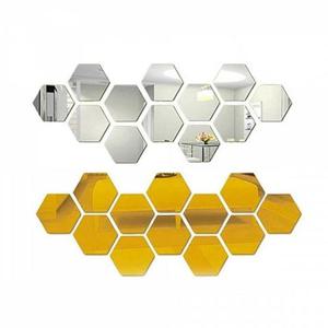 Z17013 안전거울 아크릴거울 소 거울 육각 탁상거울 전신거울 욕실거울 벽면거울 어린이집안전거울