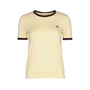 셀린느 반팔 티셔츠 RX05L507Z11BK BUTTER CACAO DOM