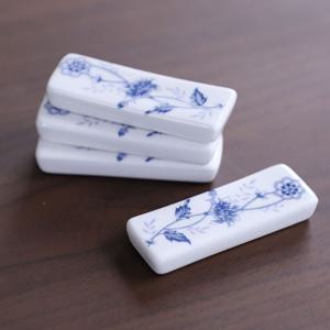 클래식블루 수저받침