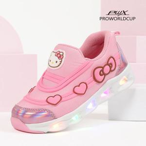 [프로월드컵]MARIO프로월드컵키즈 헬로키티 컬러링 라이팅운동화(PK)