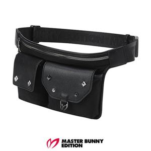 [마스터바니에디션] (421E3BG111) 여성 스터드 플랩 포켓 미니 벨트백