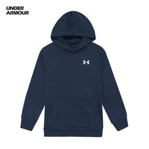 언더아머 UA 라이벌 코튼 주니어 아동 여성 플리스 기모 후드티 후디 1357591-408