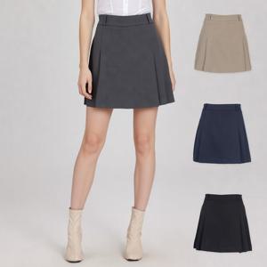 봄가을 데일리 큐롯 플리츠 치마바지 여성 골프 스커트 DPFLSK47