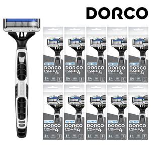 도루코 페이스4 휴대용 면도기 4중날 1입 X10개