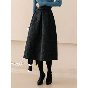 [모리스커밍홈]자카드 맞주름 풍성 스커트_M2509SK079C