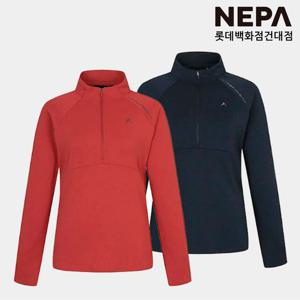 네파 [택가 119,000원]여성 간절기 가을 마운틴 챔프 반집업티 기능성 아웃도어 긴팔티셔츠 7J65402