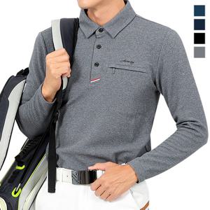 ASSENTY 남성 샹그릴라 골프 카라넥 티셔츠 Model No_YB5011