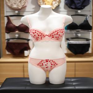 [보디가드] 예스 핑크하트 브라 레이스팬티 셋트 YSWBA101 YSWPA101