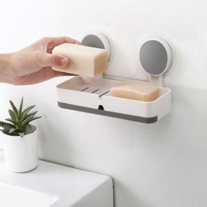 살림살림 북유럽 물빠짐 부착형 비누선반