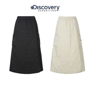 디스커버리 2025F W 겨울 DWSK93056 여성 프리마로프트 퀼팅 랩스커트