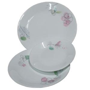 코렐 파스텔멜로디 원형접시(중)1개입 플레이팅 요리 접시 코렐접시 식기 가벼운식기 가벼운접시 예쁜접시