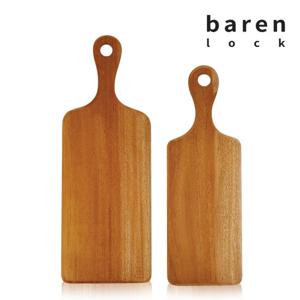 바른락 마호가니 우드 플레이팅 도마 2종(중.소)