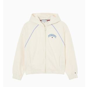 [타미힐피거칠드런] 바시티 집업 스웨트 셔츠 T42F7KKJ500GT1