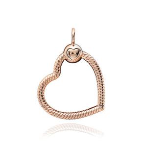 판도라 389384C00 모멘츠 하트 펜던트 참