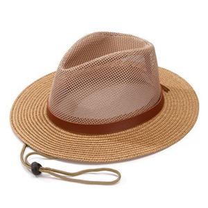 메쉬모자 사파리 메쉬 밀짚모자 ELM-126