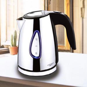 키친플라워 투명창 스텐레스 무선주전자 모닝 1.7L