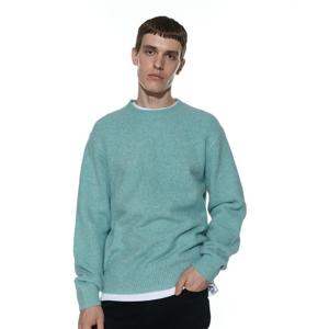 [플랙진]남성 베이직 크루넥 니트 (PWTT4NTL51M)