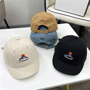 골프모자 남여공용 데일리 빈티지 스타일 숏챙 마운틴 볼캡모자