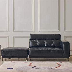 [착불] 동서가구 브루클린 가죽 소파 2인 좌형+스툴 DF926962