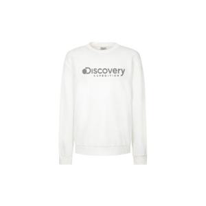 디스커버리긴팔티 AQS DXMT31051-WHS 로건 빅로고 맨투맨