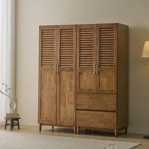 나무뜰 루멘 루바 갤러리 원목 1600 서랍 수납 옷장 FMF217C