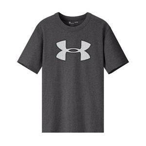 [언더아머]언더아머 빅로고 히트기어 남자 회색 1329583-019