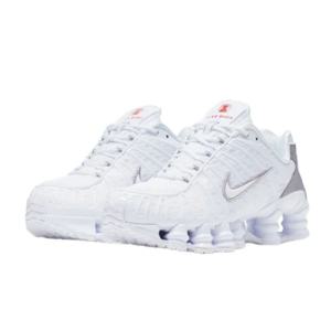 [국내매장판] 나이키 샥스 TL 화이트 앤 맥스 오렌지 AR3566-100