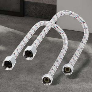 양변기 고압호스 60cm 2개 호수 연결호스 노즐 물호스 고압호스 호스 수도연결관 수도관 양변기호스