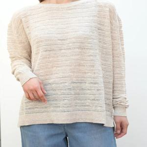 [비꼴리끄(여성)]크루넥 니트 풀오버 B252KU1010