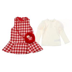 [프렌치캣(정상)]RED 트위드 JP/SK 티셔츠셋트(Q45DBO150BT200)