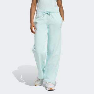 아디다스바지 XQK JV7285 에센셜 스몰 로고 필 코지 오픈 밑단 팬츠