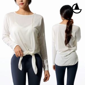 [그리니치]루즈핏 옆트임 롱슬리브 티셔츠 힙커버 요가복 sr1138