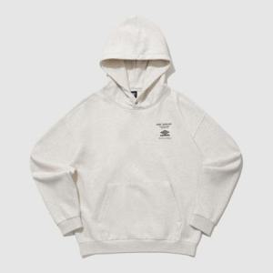 엄브로후드티 CQK UP421CHDO8-OMG HBL 메모리얼 그래픽 기모 후드 티셔츠 OATMEAL M GREY