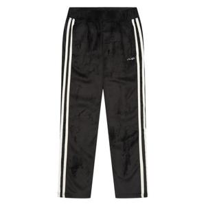 [에꼴리에]MARIO여아 기모 밴딩 2선 벨로아 골지 팬츠 21D1254_BK