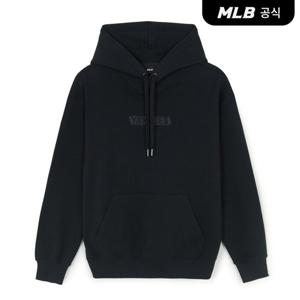 [MLB공식] 25FW 베이직 스몰로고 기모 후드티 NY (Black) 3AHDB0256-50BKS