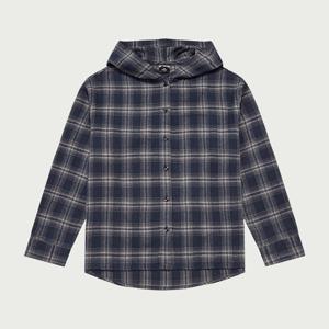 행텐틴즈 여아 코튼 체크 후드 셔츠_097(14530-120-607-09)