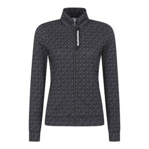 M 파리게이츠골프자켓 NQC 521C3TF064_BK 여성 로고 패턴 냉감 집업 티셔츠